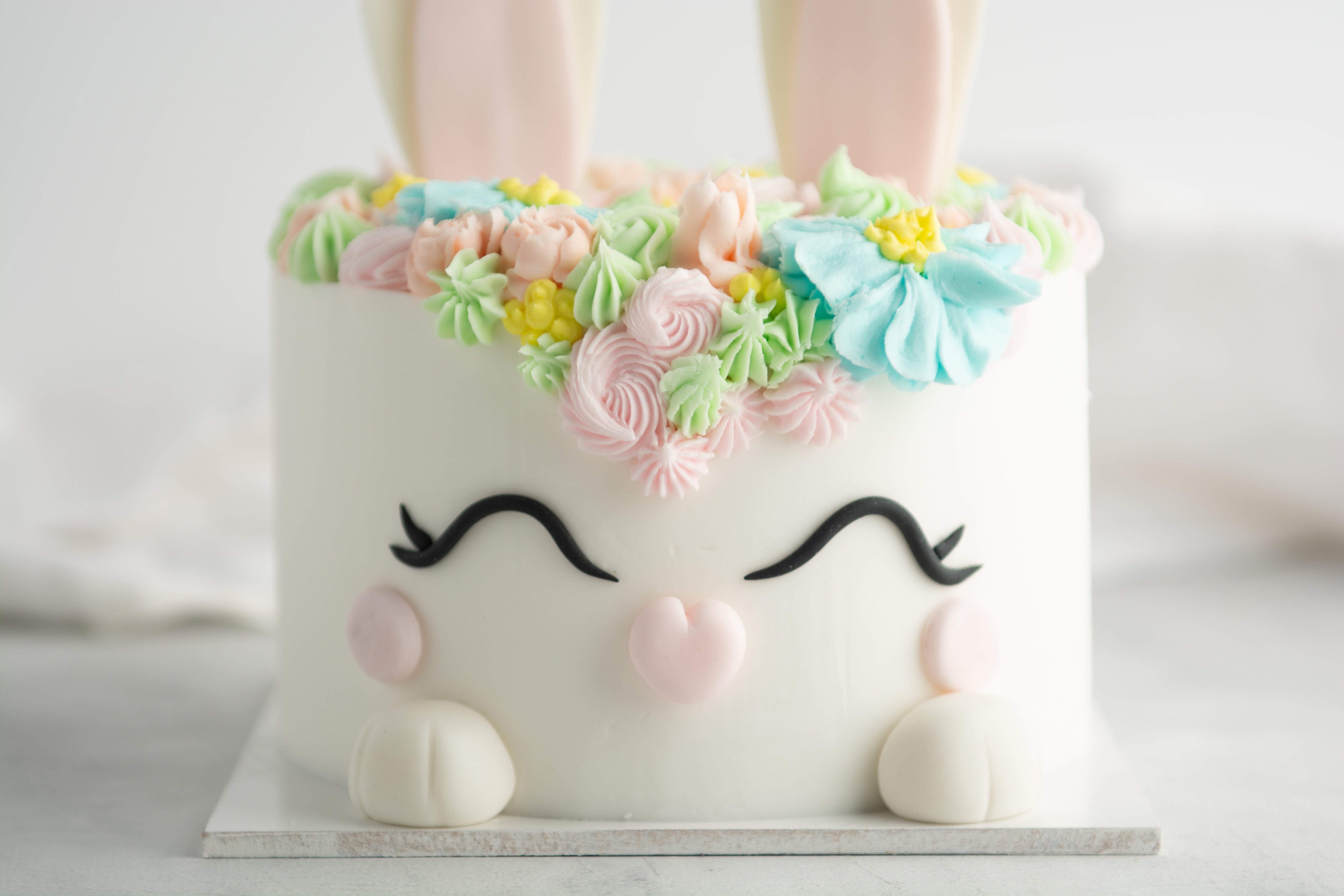 Bunny Birthday Cake Easter Bunny Cake Today - albanysinsanity.com | Bunny  birthday cake, Baby birthday cakes, Boys 1st birthday cake